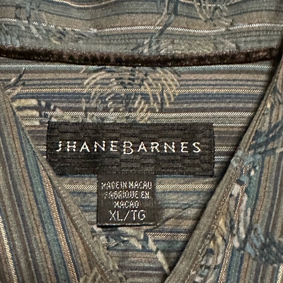 Jhane Barnes long sleeve casual shirt size XL - Picture 3 of 3